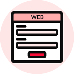 WEBでのお問い合わせ